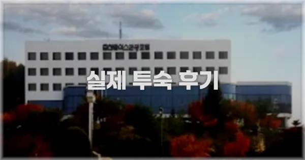 💬 실제 투숙 후기