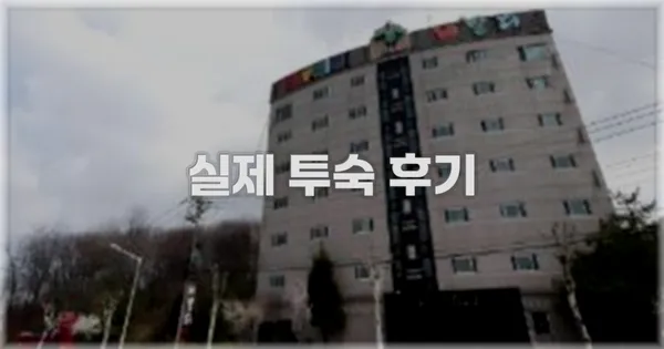💬 실제 투숙 후기