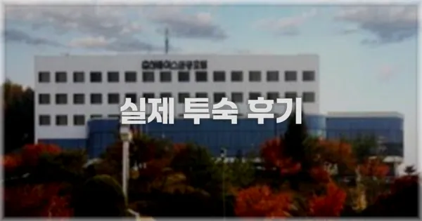 💬 실제 투숙 후기