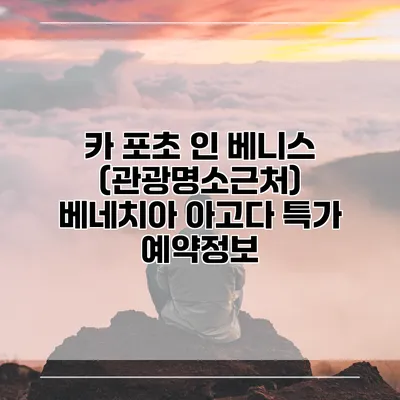 카 포초 인 베니스 (관광명소근처) 베네치아 아고다 특가 예약정보